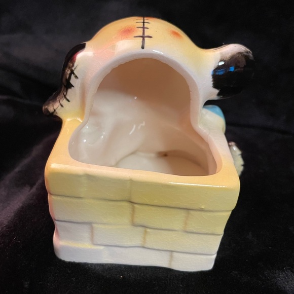 Rare Vintage 50’s Patchwork Puppy Shefford Animal
Figurine Ceramic Planter 4303 - Picture 3 of 7